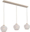 Anne Light Home Travino 4599CR - Hanglamp - hoogteverstelbaar 20-160 cm - crème