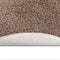 vidaXL - Schuine - Tapijt - met - Latex - Onderkant - Bruin - ø120 - cm