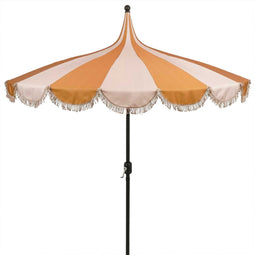 In The Mood Collection Rissy Parasol - Stokparasol - UPF 30+ bescherming - Bruin