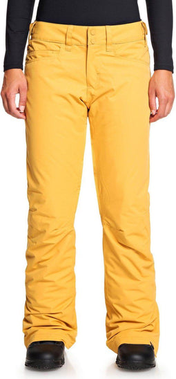 Roxy Backyard - Dames Skibroek - 10k ROXY DryFlight® - Spruce Yellow - Maat XS