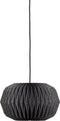 BePureHome Hanglamp Globe - Papier - Naturel/Zwart - 25x44x44