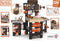 Smoby Black & Decker Mega Center - Speelgoedwerkbank met 6 gereedschappen - Kleur Mega Center