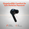 QuchiQ™ QL52 ANC - Draadloze Oordopjes - Active Noise Cancelling ANC - Zwart