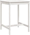 vidaXL Tuintafel 82,5x82,5x110 cm massief grenenhout wit