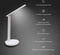 Bintoi® DL100 - Bureaulamp LED - Dimbaar - Oplaadbaar - Wit