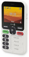 Doro Leva X10 - Seniorphone - 4G - Wit Zwart