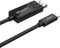 UNITEK V1146A tussenstuk voor kabels USB-C DisplayPort Zwart