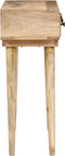 vidaXL - Wandtafel - 110x30x75 - cm - massief - mangohout