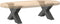 vidaXL - Salontafelpoten - 2 - st - X-vormig - 50x(30-31) - cm - staal - antraciet