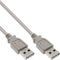 InLine 34318H - USB 2.0 kabel - 200 cm - Beige