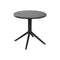 Eettafel Home ESPRIT Zwart Metaal Polypropyleen 80 x 80 x 75 cm