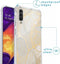iMoshion Hoesje Geschikt voor Samsung Galaxy A50 / A30s Hoesje Met Koord - iMoshion Design Hoesje met Koord - Goud / Transparant / Goud