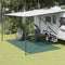 vidaXL - Tenttapijt - 4,5x2,5 - m - groen