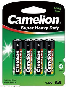 Camelion R6P-4BB - Batterijen - 1220mAh - Groen