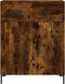 vidaXL - Dressoir - 69,5x34x90 - cm - bewerkt - hout - gerookt - eikenkleurig