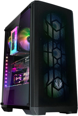 BitFenix Nova Mesh SE TG - ATX Semi-toren - Gehard glas - Zwart