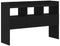 vidaXL - Zwarte - Eik - Sidetable - 105x30x70 - cm - Geengineerd - Hout