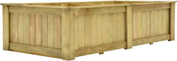 vidaXL - Plantenbak - verhoogd - 196x100x50 - cm - geïmpregneerd - grenenhout