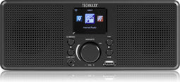 Technaxx TX-153 Internetradio - Stereo Internet Radio met TFT kleurendisplay - USB - WiFi - Zwart