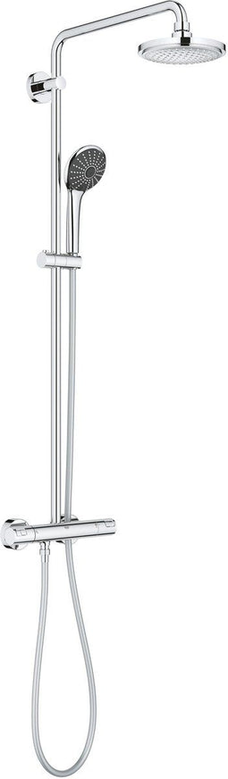 GROHE Vitalio Joy 180 - Douchesysteem - Regendouche Ø 18 cm - Thermostaatkraan - Chroom