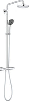 GROHE Vitalio Joy 180 - Douchesysteem - Regendouche Ø 18 cm - Thermostaatkraan - Chroom