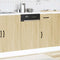vidaXL - Vaatwaspaneel - Kalmar - 45x1,5x67 - cm - bewerkt - hout - sonoma - eiken