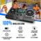 Numark Mixstream Pro Go - Standalone DJ-controller met batterij en luidsprekers - Wi-Fi en touchscreen - Zwart (2023)