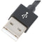 Ansmann USB-A naar Micro-USB - Data- en oplaadkabel - 120 cm - Zwart