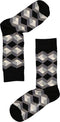 Happy Socks Gift Box - 4 paar unisex sokken - Zwart/Wit (36-40)