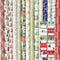 Benza Präsenta - Cadeaupapier - Kerstpapier 200 x 70 cm - 7 rollen incl. 20 naamlabels (7 stuks)