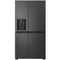 LG GSLC41EPPE - Amerikaanse koelkast - 635 liter - Ice & water dispenser - Essence matte black