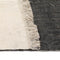 vidaXL - Kelim - vloerkleed - 120x180 - cm - katoen - antraciet