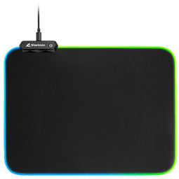 Sharkoon 1337 RGB V2 - Muismat - 270mm x 360mm x 3mm - Zwart