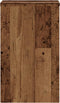 vidaXL - Plantenstandaards - 2 - st - 30x30x50 - cm - bewerkt - hout - oud - houtkleurig