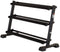 Inspire DBRHB - 3‑laags Dumbbellrek - Capaciteit 10-20 paar - Zwart