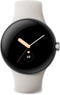 Google Pixel Watch - LTE - AMOLED Touchscreen - Zilver (Wit)
