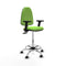 Piqueras y Crespo B2D05RN - Bureaustoel - Hoogteverstelbaar met armleuning - Pistache