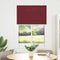 vidaXL - Plissé - rolgordijn - 100x100 - cm - stofbreedte - 99,4cm - bordeauxrood