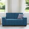 vidaXL - Tweezitsbank - 120 - cm - fluweel - blauw