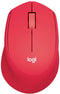 Logitech M330 Silent Plus - Draadloze Muis - 90% stiller - Rood