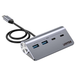 UNITEK HUB USB-C - Aluminium - 2x USBA 2x USB-C 5GBPS