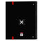 Ringmap Munich Vulcan Zwart 27 x 32 x 3.5 cm