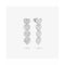 Oorbellen Dames Radiant RY000104 Roestvrij staal 4 cm