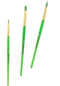 Snazaroo - Schminkpenselen Set - 3 stuks - Groen