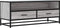 vidaXL - Tv-meubel - 100x34,5x40 - cm - bewerkt - hout - metaal - grijs - sonoma - eiken