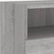 vidaXL - Tv-wandmeubel - 100x30x30 - cm - bewerkt - hout - grijs - sonoma