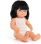 Miniland Babypop Aziatisch Meisje met Bril 38cm