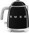 Smeg KLF05BLEU - Mini Waterkoker - 0,8L 1400W - Zwart