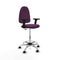 Piqueras y Crespo B2D05RN - Bureaustoel - Hoogteverstelbaar met armleuning - Paars