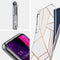 iMoshion Hoesje Geschikt voor Samsung Galaxy A30s / A50 Hoesje Siliconen - iMoshion Design hoesje - Wit / Meerkleurig / Goud / White Graphic